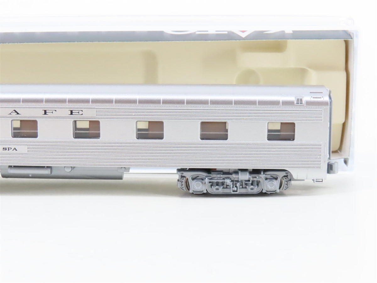 N Scale KATO 156-0905 ATSF Santa Fe Railroad Sleeper Passenger Car &quot;Regal Spa&quot;