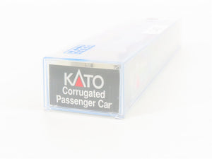 N Scale KATO CB&Q Burlington Railroad Corrugated Baggage Passenger Car
