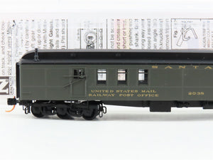 N Scale Micro-Trains MTL 14800040 ATSF Santa Fe 70' Mail Baggage Passenger #2038