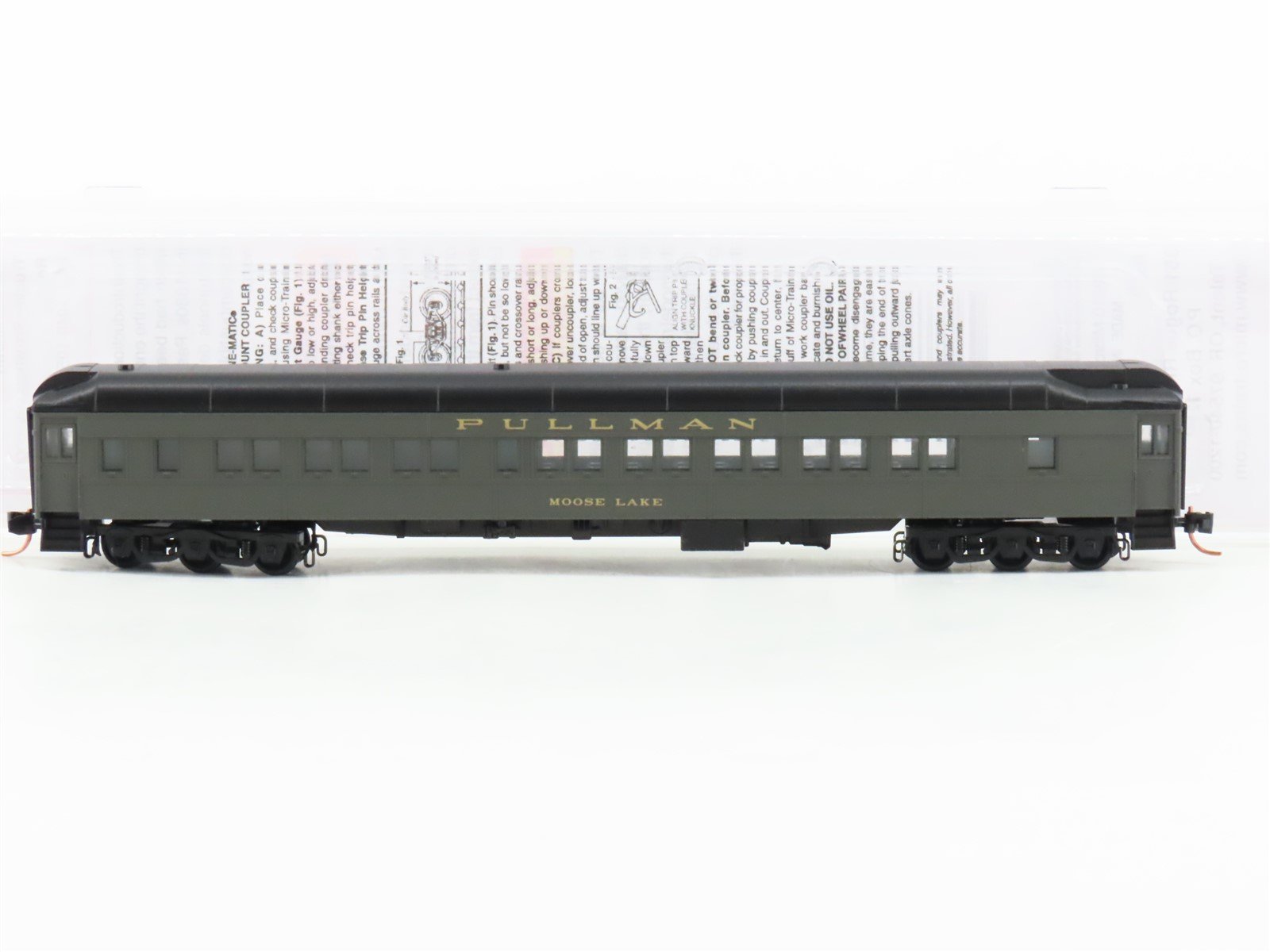 N Scale Micro-Trains MTL 14100040 ATSF Santa Fe Sleeper Passenger "Moose Lake"