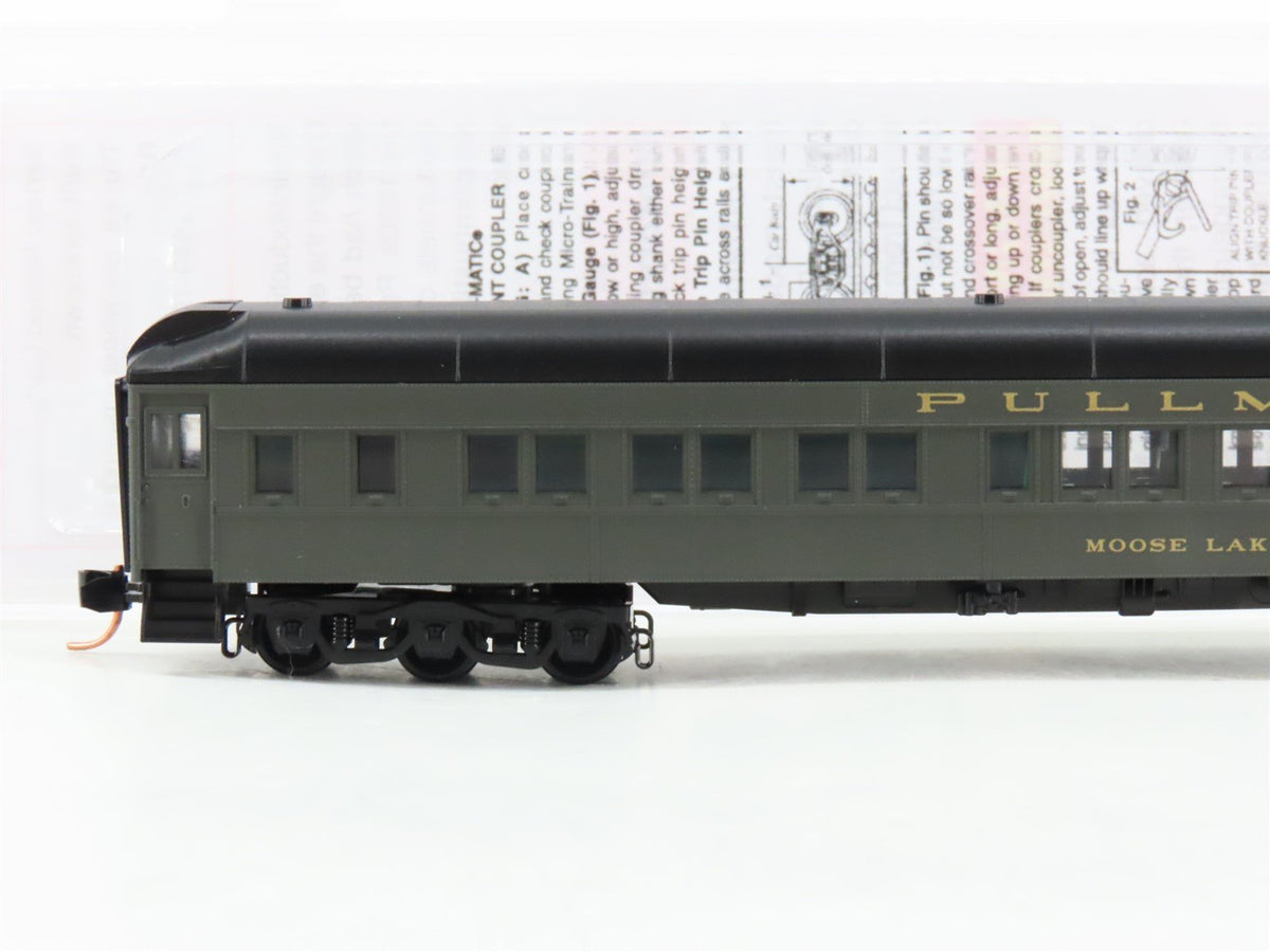 N Scale Micro-Trains MTL 14100040 ATSF Santa Fe Sleeper Passenger &quot;Moose Lake&quot;