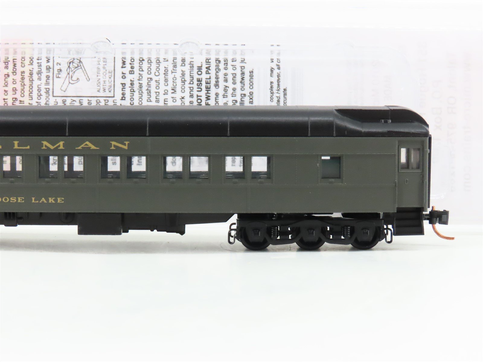 N Scale Micro-Trains MTL 14100040 ATSF Santa Fe Sleeper Passenger 