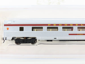 N Scale Bachmann Silver Series 14752 PRR Pennsylvania 85' Coach Passenger #1568