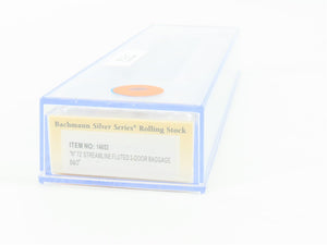 N Scale Bachmann Silver Series 14653 B&O Baltimore & Ohio 72' Baggage Passenger