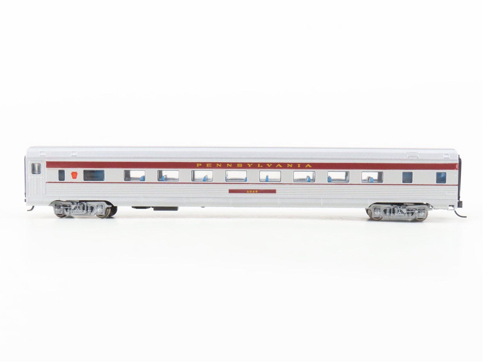 N Scale Con-Cor 0001-420103(6) PRR Pennsylvania Railroad Coach Passenger #4049
