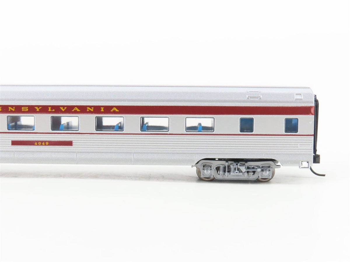 N Scale Con-Cor 0001-420103(6) PRR Pennsylvania Railroad Coach Passenger #4049