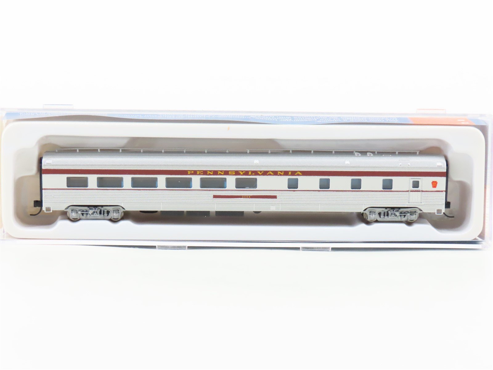 N Scale Con-Cor 0001-428103(4) PRR Pennsylvania Railroad Diner Passenger #4504