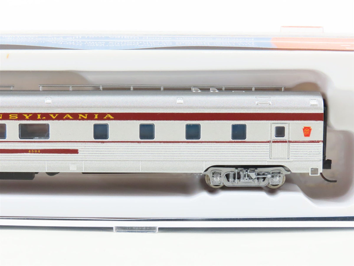 N Scale Con-Cor 0001-428103(4) PRR Pennsylvania Railroad Diner Passenger #4504