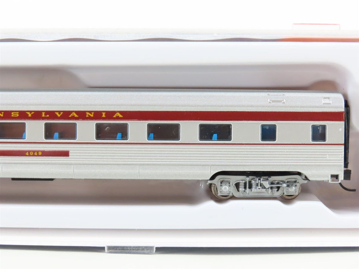 N Scale Con-Cor 0001-420103(6) PRR Pennsylvania Railroad Coach Passenger #4049