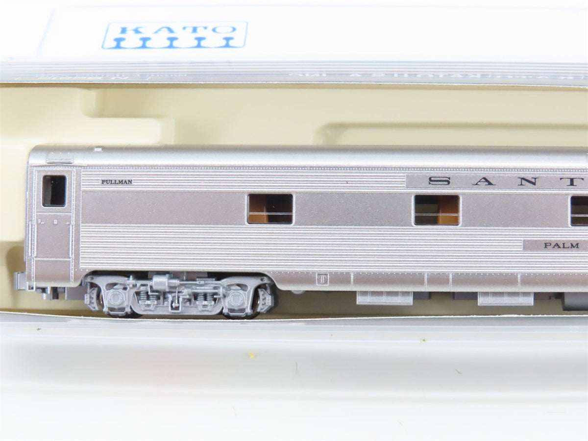 N Scale KATO ATSF Santa Fe Railroad Sleeper Passenger Car &quot;Palm Top&quot;