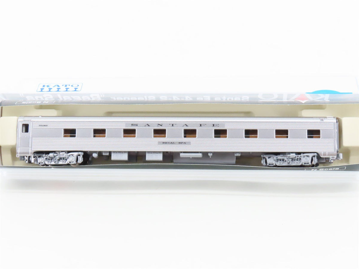 N Scale KATO 156-0905 ATSF Santa Fe Railroad Sleeper Passenger &quot;Regal Spa&quot;