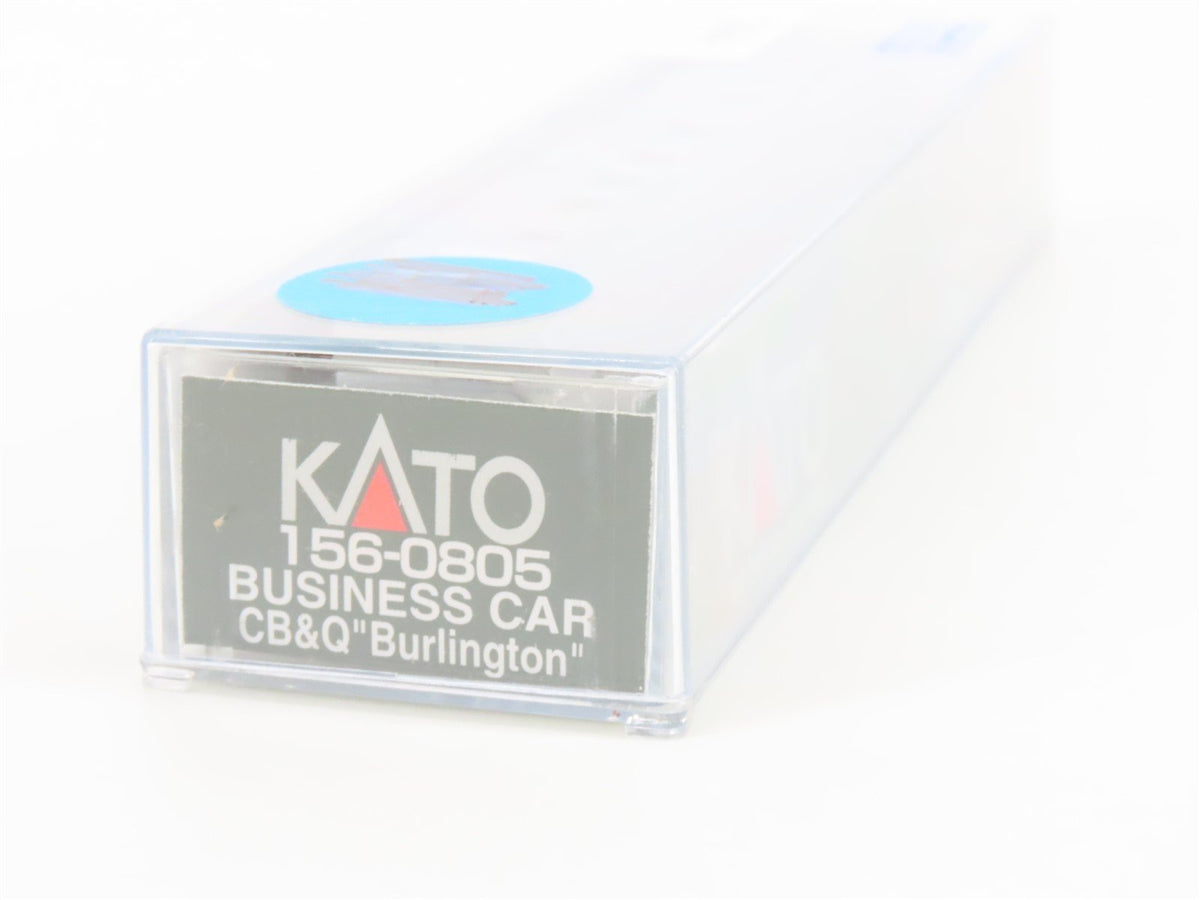 N Scale KATO 156-0805 CB&amp;Q Burlington Railroad Business Passenger Car
