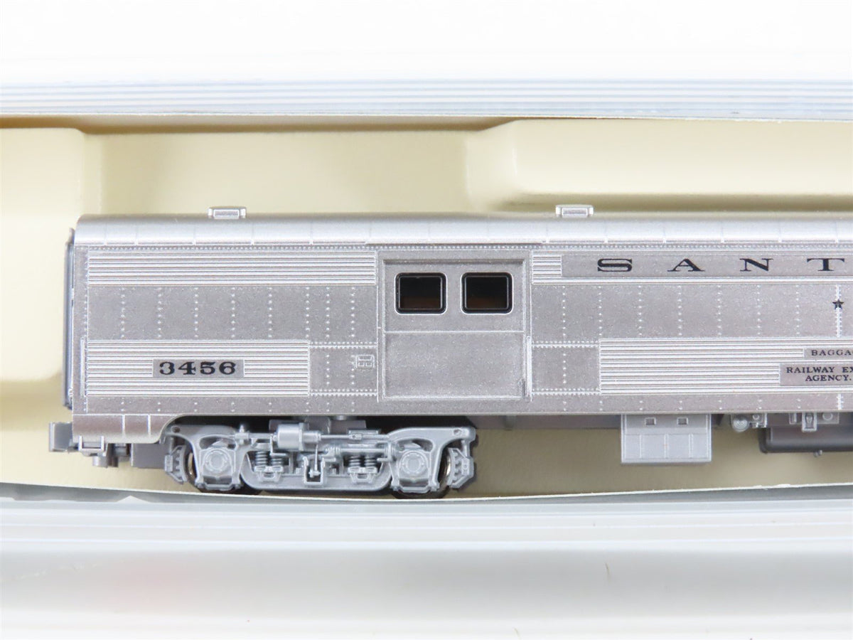 N Scale KATO ATSF Santa Fe Railroad Baggage Passenger Car #3456