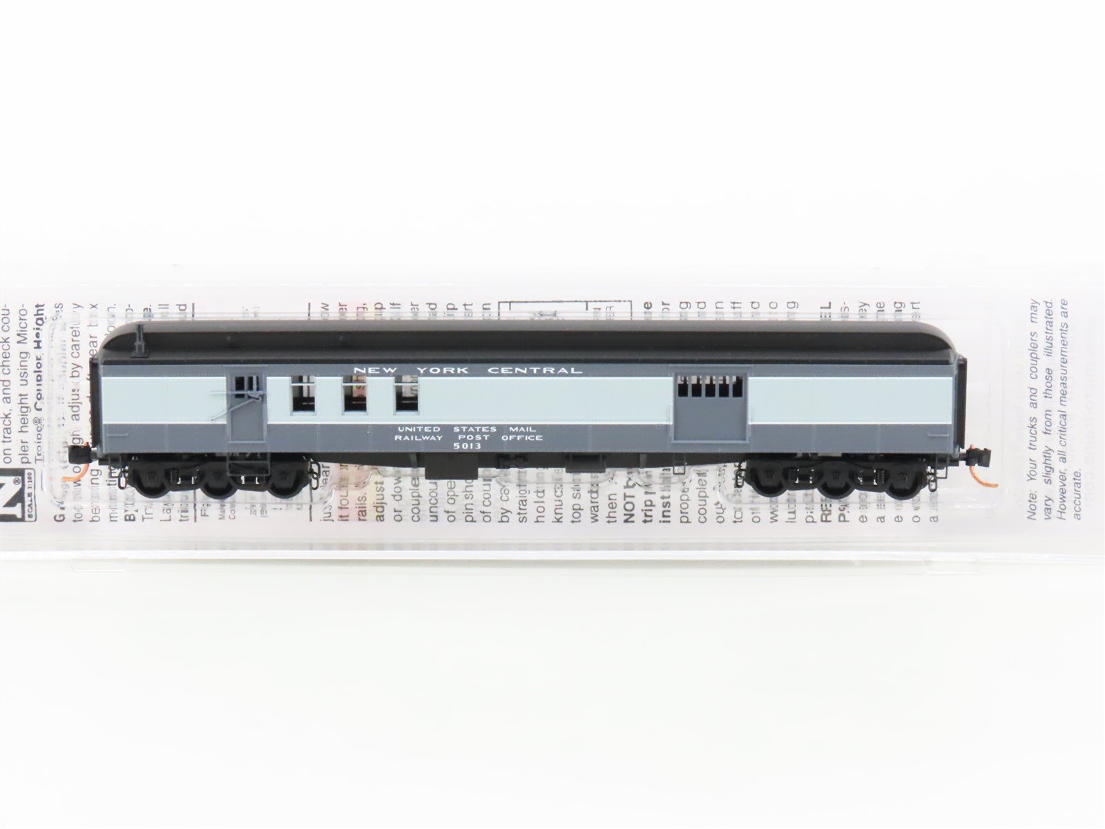 N Micro-Trains MTL 14800130 NYC New York Central 70' Baggage RPO Passenger #5013