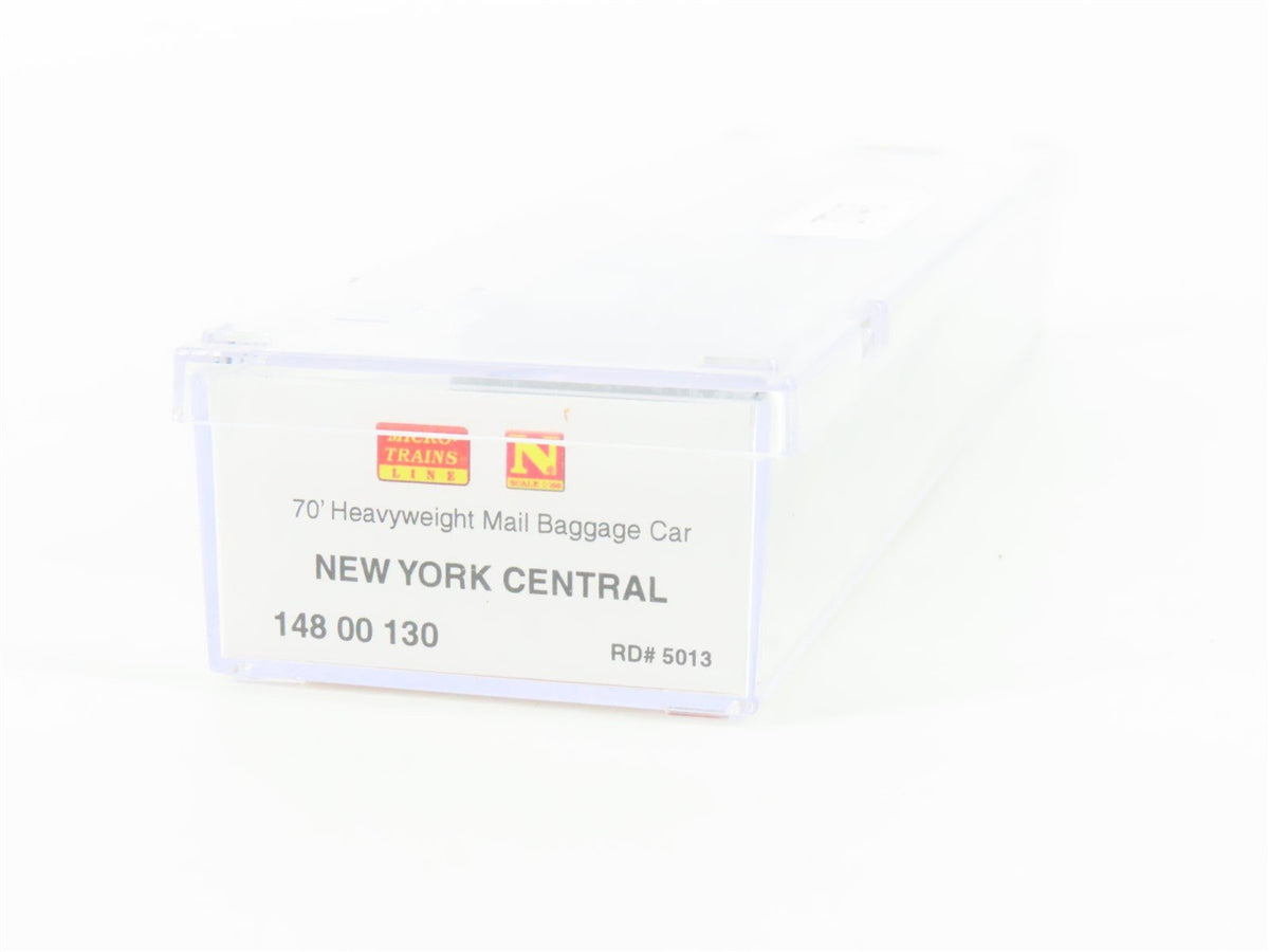 N Micro-Trains MTL 14800130 NYC New York Central 70&#39; Baggage RPO Passenger #5013
