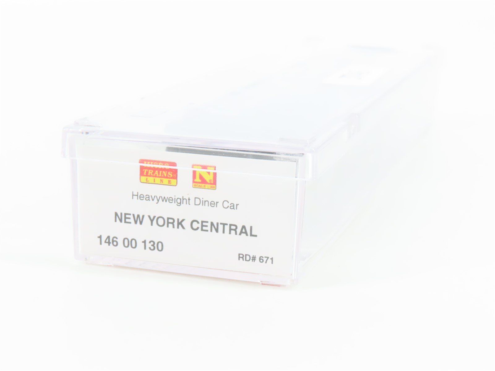 N Scale Micro-Trains MTL 14600130 NYC New York Central Diner Passenger Car #671