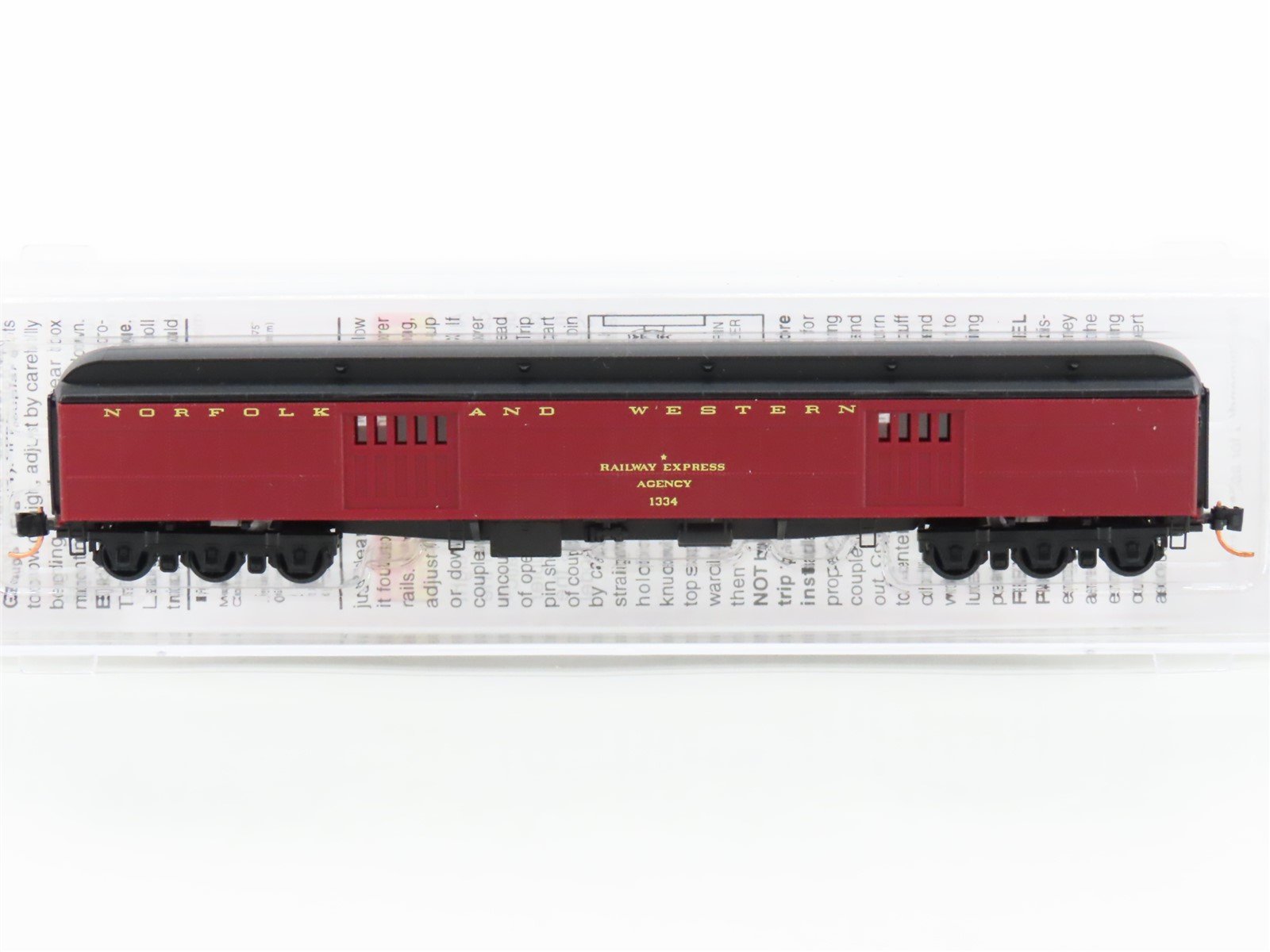 N Micro-Trains MTL 14700180 NW Norfolk & Western Baggage RPO Passenger #1334