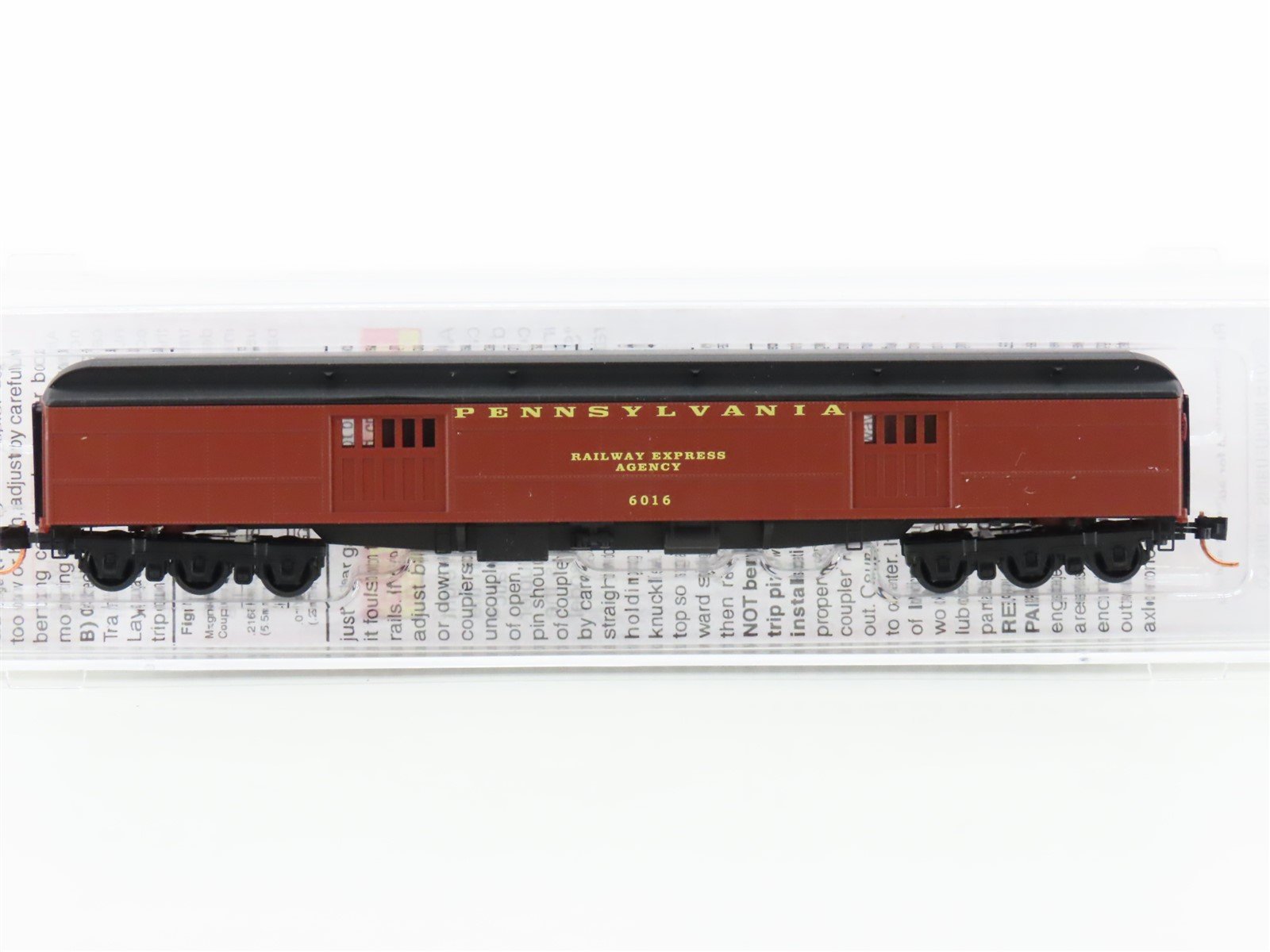 N Micro-Trains MTL 14700050 PRR Pennsylvania Express Baggage Passenger #6016