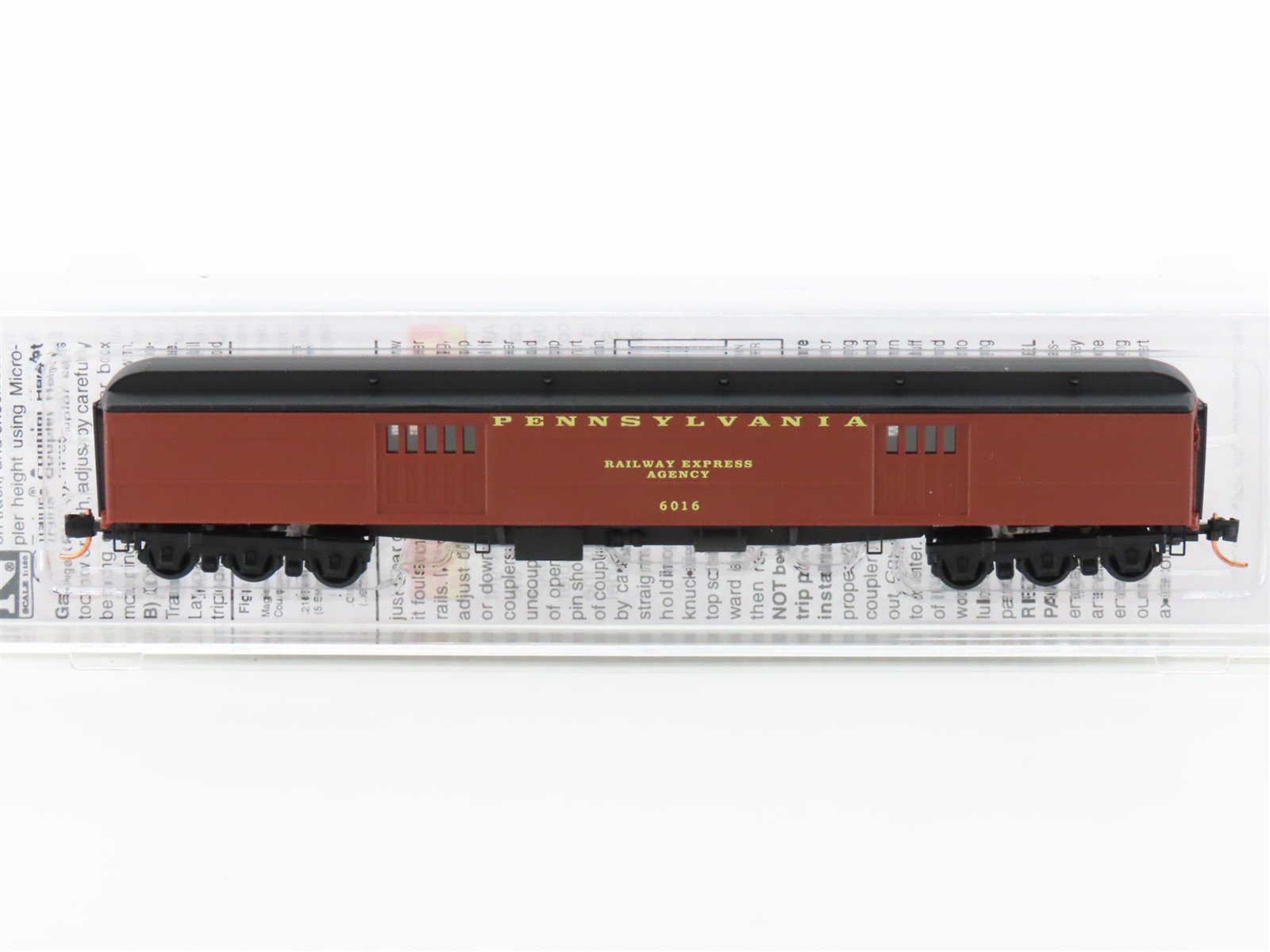 N Micro-Trains MTL 14700050 PRR Pennsylvania Express Baggage Passenger #6016
