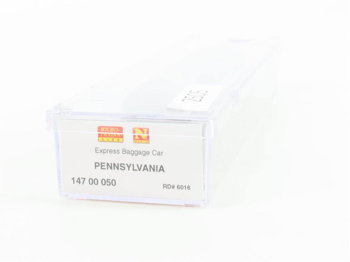 N Micro-Trains MTL 14700050 PRR Pennsylvania Express Baggage Passenger #6016