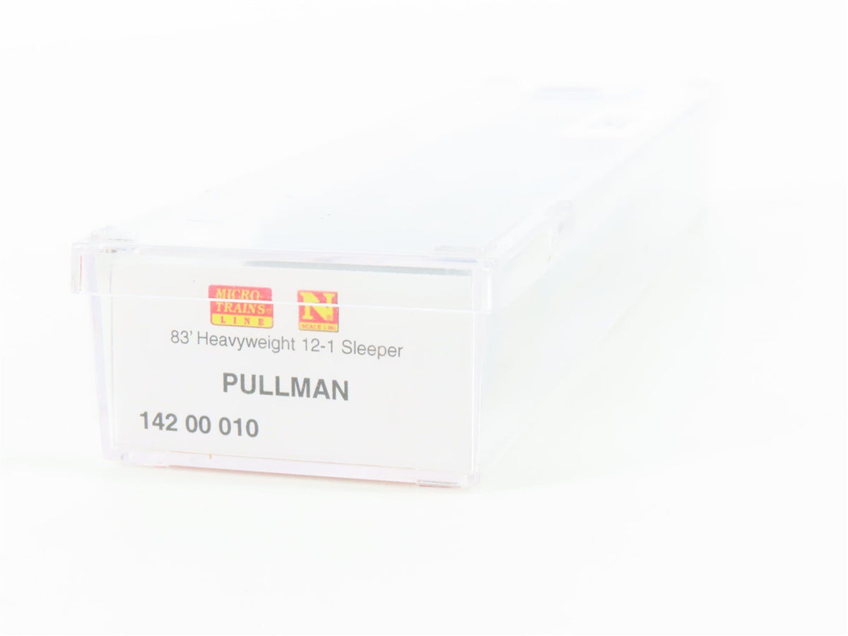 N Scale Micro-Trains MTL 14200010 Pullman 83&#39; Heavyweight Sleeper Passenger Car