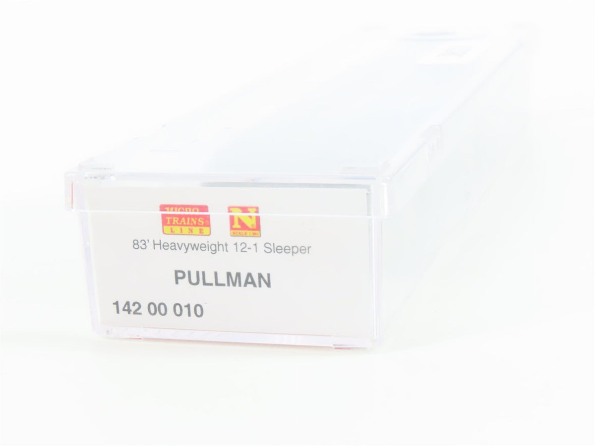N Scale Micro-Trains MTL 14200010 Pullman 83&#39; Heavyweight Sleeper Passenger Car