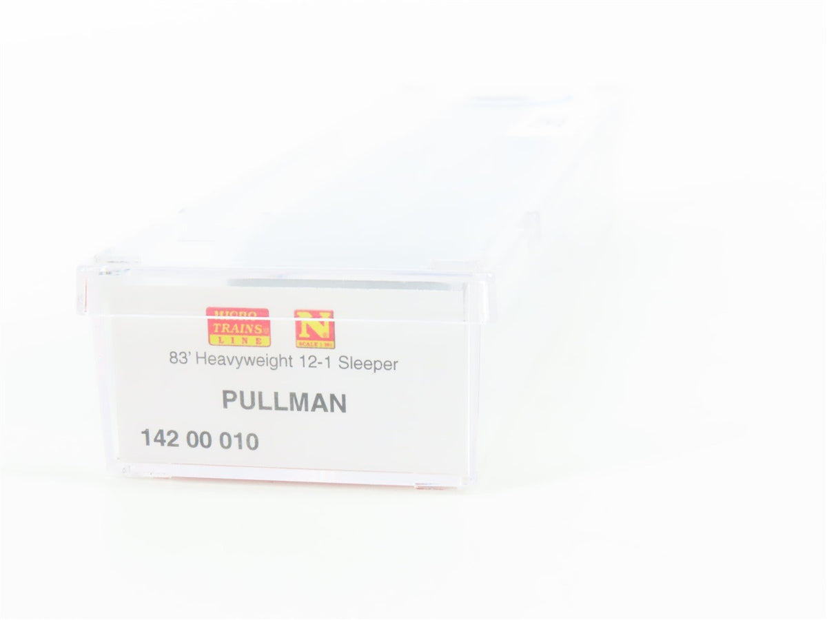N Scale Micro-Trains MTL 14200010 Pullman 83&#39; Heavyweight Sleeper Passenger Car