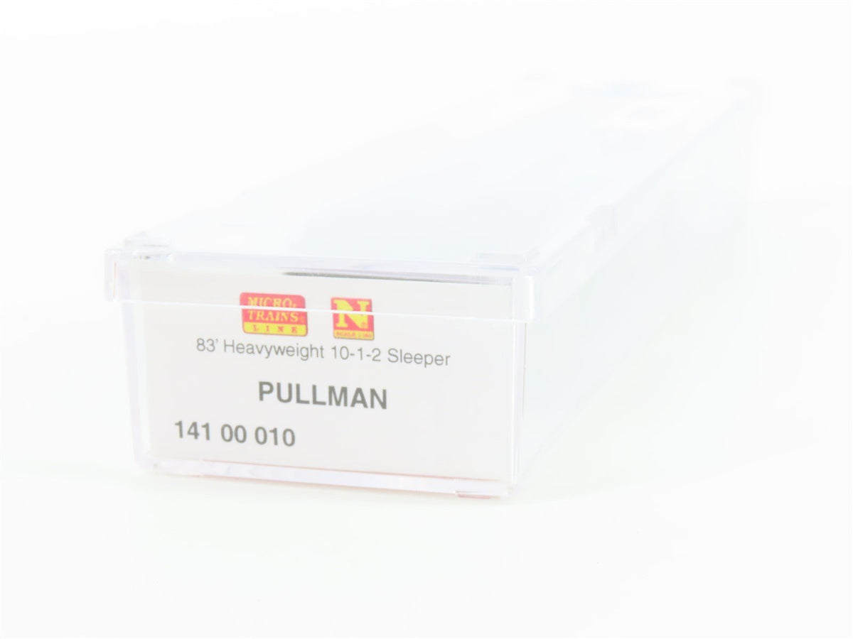 N Scale Micro-Trains MTL 14100010 Pullman 83&#39; Heavyweight Sleeper Passenger Car