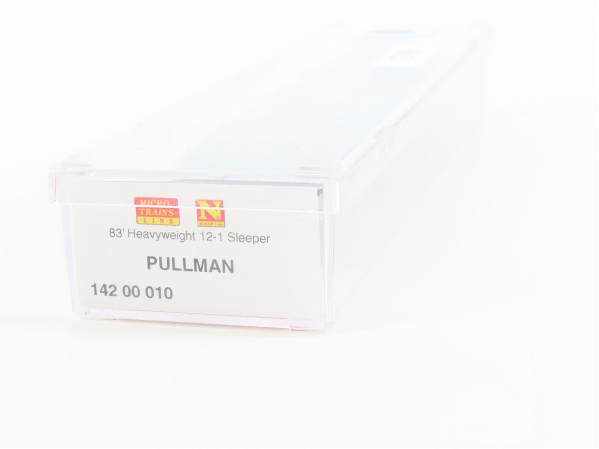 N Scale Micro-Trains MTL 14200010 Pullman 83&#39; Heavyweight Sleeper Passenger Car