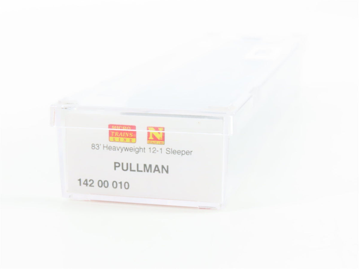 N Scale Micro-Trains MTL 14200010 Pullman 83&#39; Heavyweight Sleeper Passenger Car