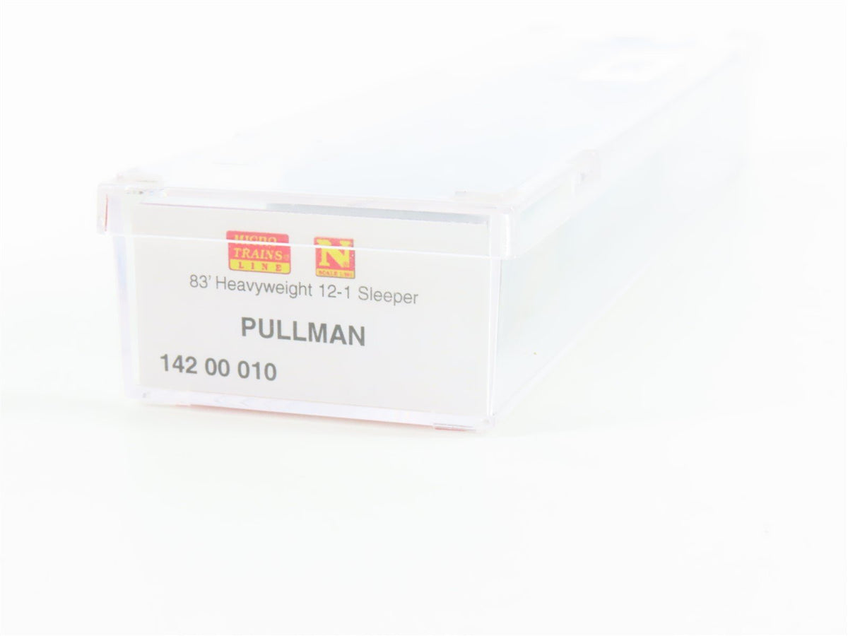 N Scale Micro-Trains MTL 14200010 Pullman 83&#39; Heavyweight Sleeper Passenger Car