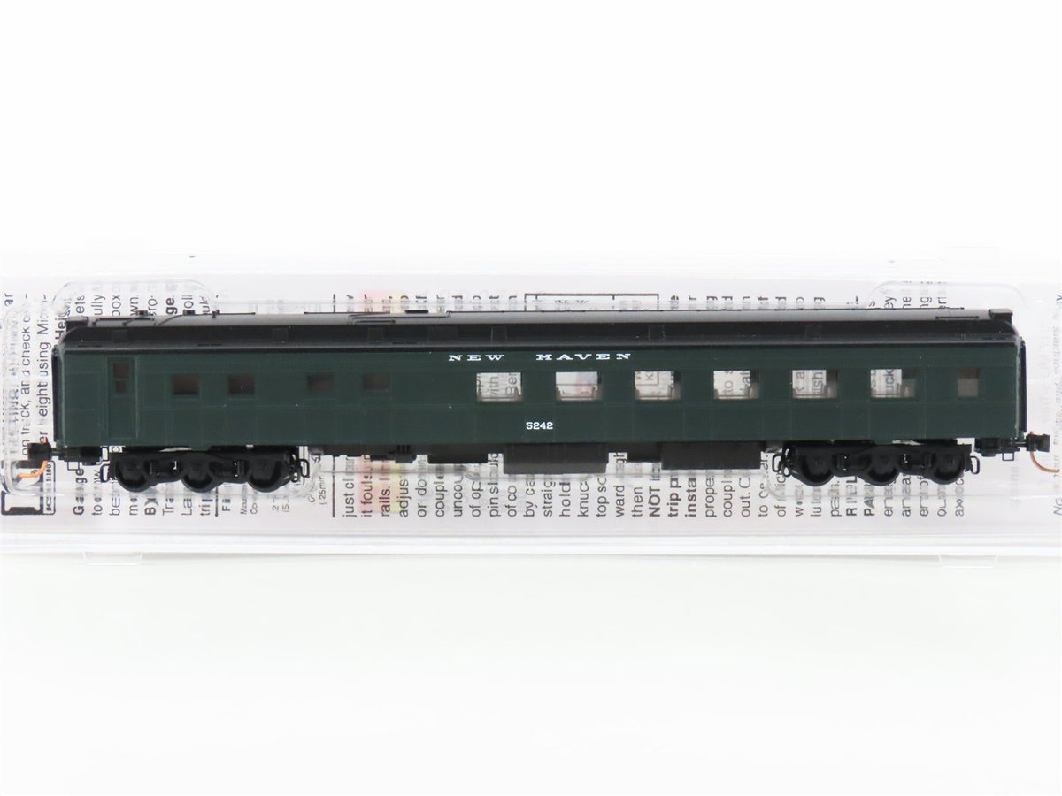 N Micro-Trains MTL 14600100 NH New Haven 80&#39; Heavyweight Diner Passenger #5242