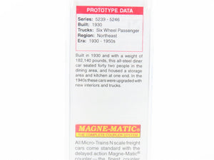 N Micro-Trains MTL 14600100 NH New Haven 80' Heavyweight Diner Passenger #5242