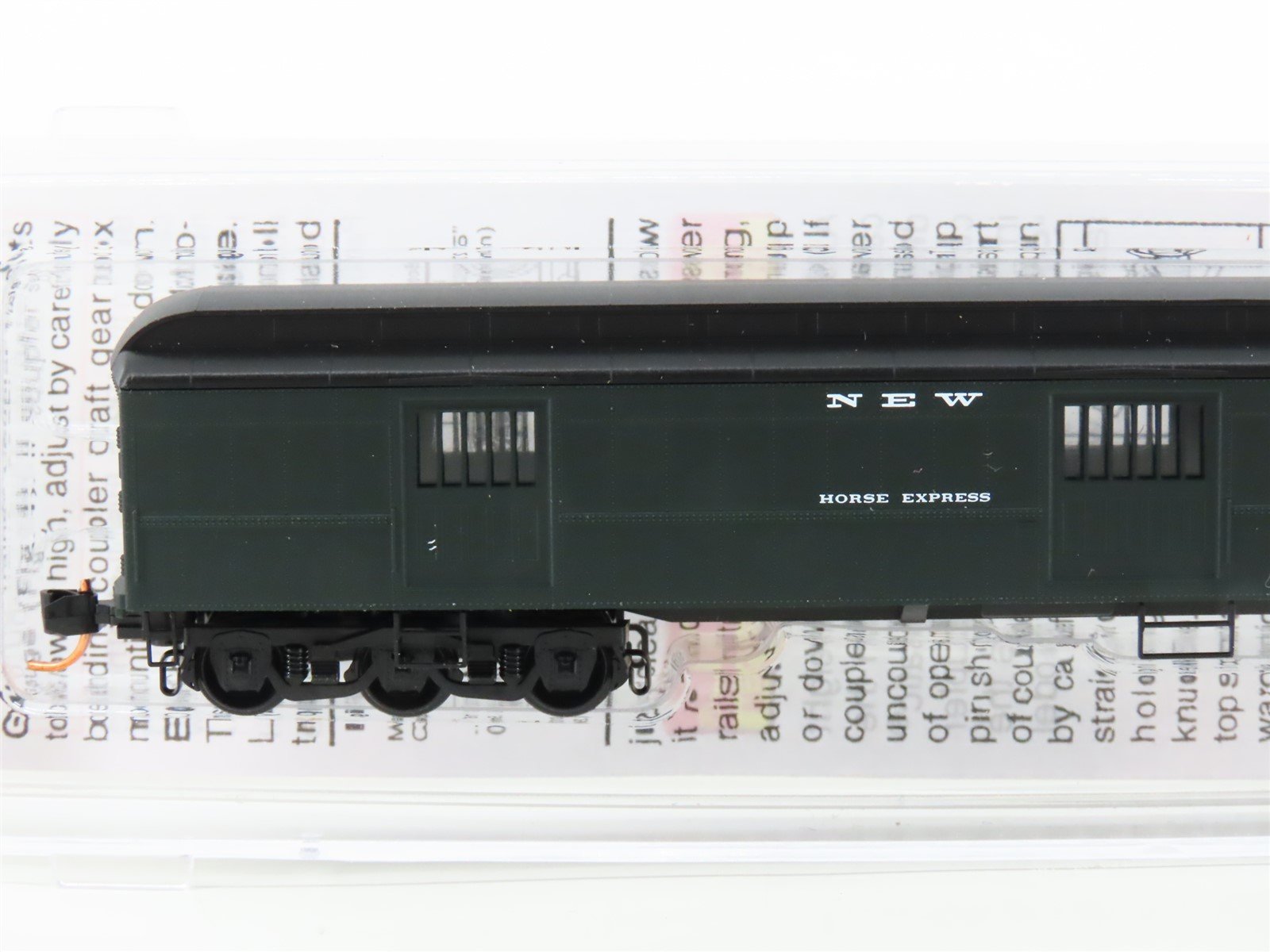 N Micro-Trains MTL 14900100 NH New Haven 70' Horse Heavyweight Passenger #3841