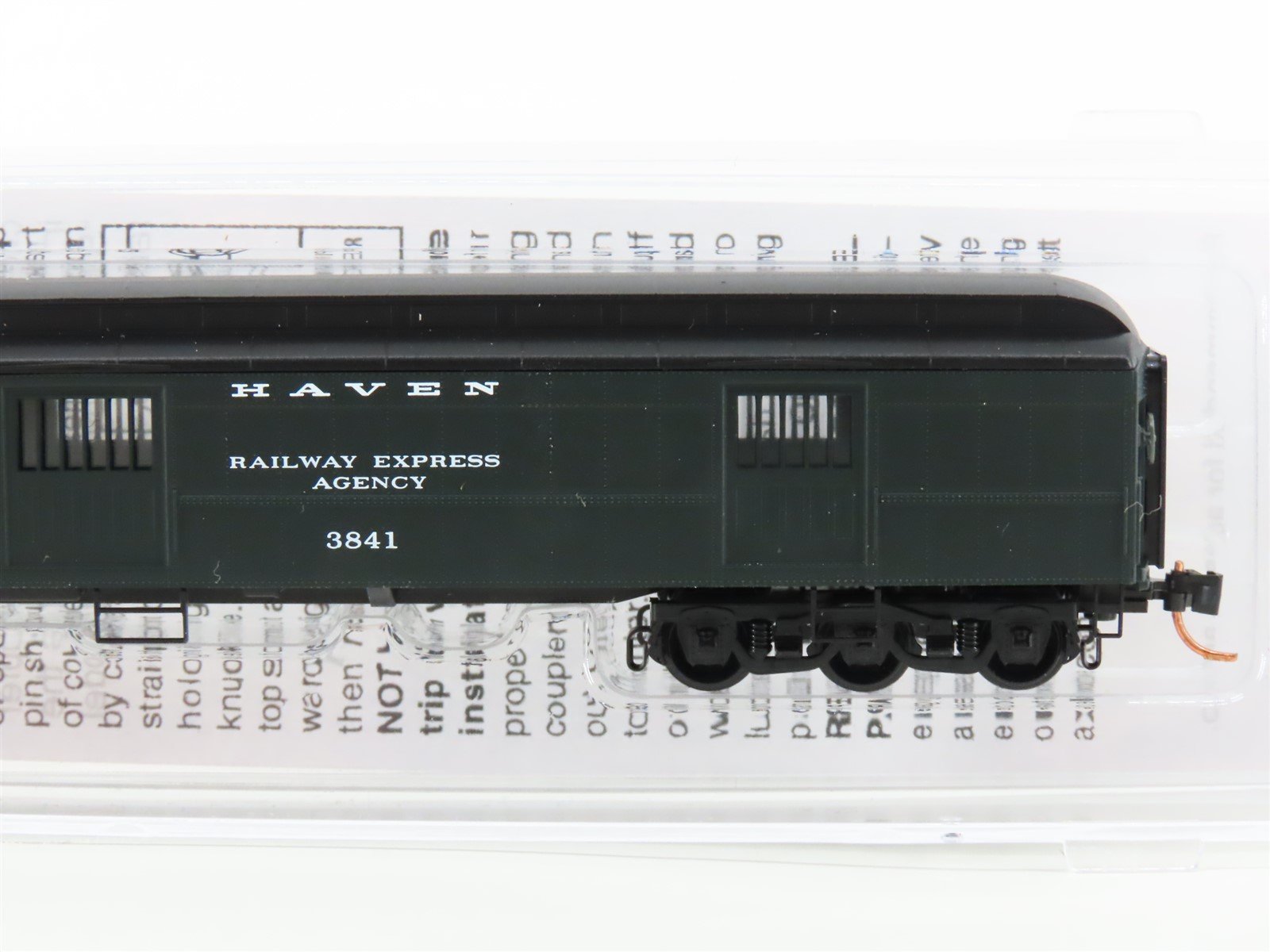 N Micro-Trains MTL 14900100 NH New Haven 70' Horse Heavyweight Passenger #3841