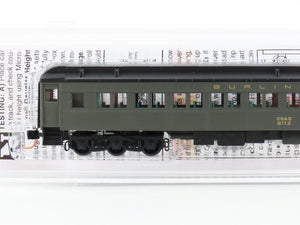 N Scale Micro-Trains MTL 14500030 CB&Q Burlington Railroad Coach Passenger #6113