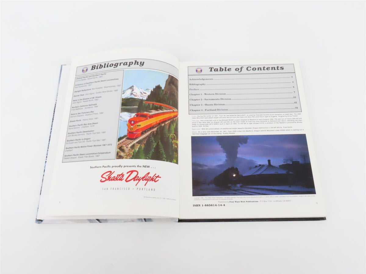 Southern Pacific&#39;s Colorful Shasta Route by Tom Dill ©1996 HC Book