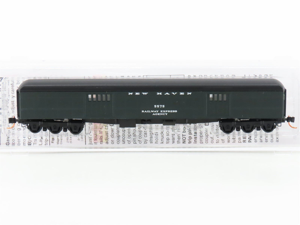 N Scale Micro-Trains MTL 14700100 NH New Haven 70&#39; Baggage Passenger Car #5575