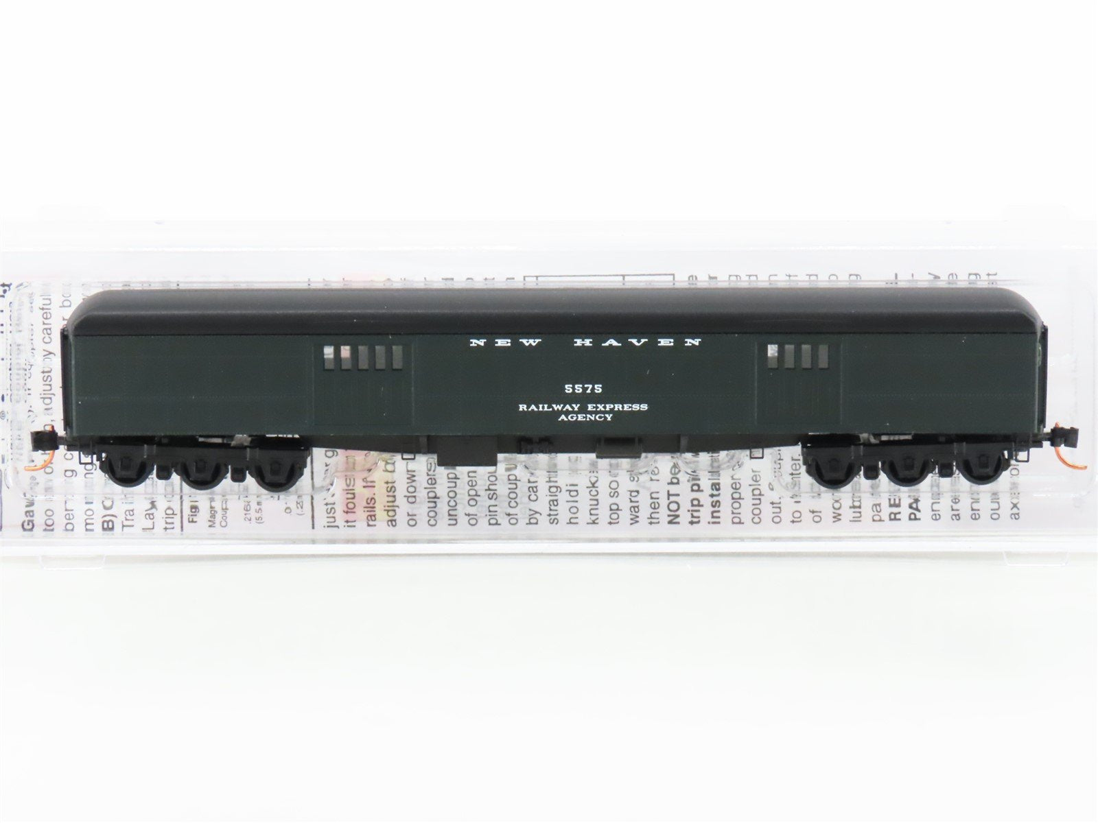N Scale Micro-Trains MTL 14700100 NH New Haven 70' Baggage Passenger Car #5575
