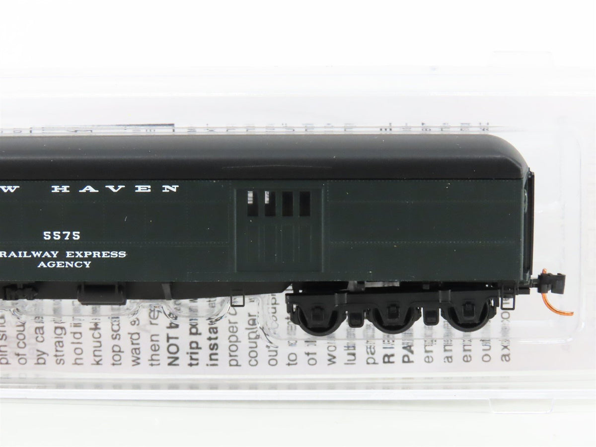 N Scale Micro-Trains MTL 14700100 NH New Haven 70&#39; Baggage Passenger Car #5575