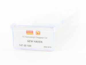 N Scale Micro-Trains MTL 14700100 NH New Haven 70' Baggage Passenger Car #5575