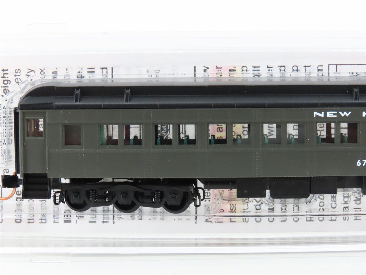 N Scale Micro-Trains MTL 14500100 NH New Haven Heavyweight Coach Passenger #6724