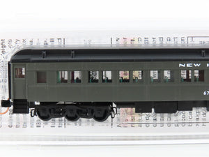 N Scale Micro-Trains MTL 14500100 NH New Haven Heavyweight Coach Passenger #6724