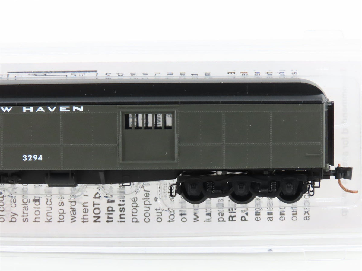 N Scale Micro-Trains MTL 14800100 NH New Haven 70&#39; Baggage RPO Passenger #3294