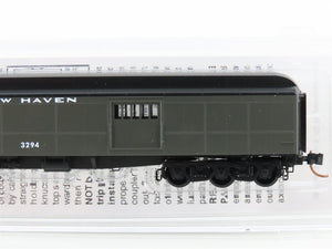N Scale Micro-Trains MTL 14800100 NH New Haven 70' Baggage RPO Passenger #3294