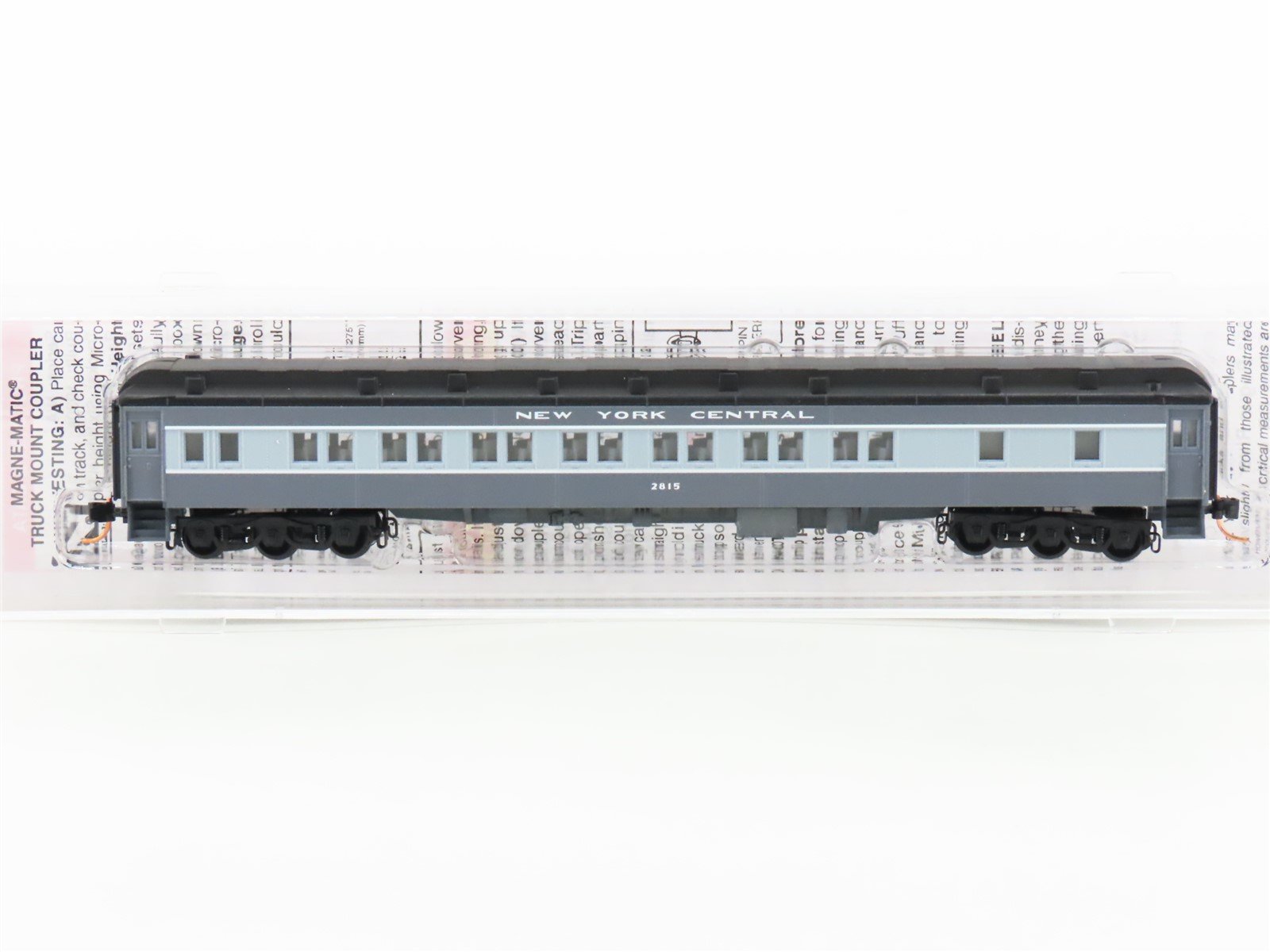 N Scale Micro-Trains MTL 14300130 NYC New York Central Parlor Passenger #2815
