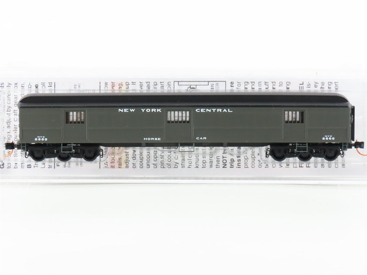 N Scale Micro-Trains MTL 14900110 NYC New York Central 70&#39; Horse Passenger #8660