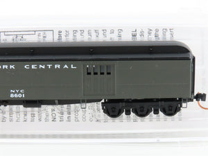 N Scale Micro-Trains MTL 14700130 New York Central 70' Baggage Passenger #8601