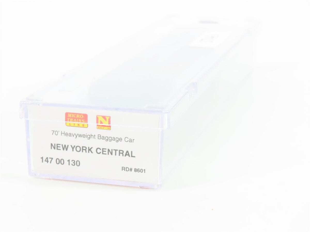 N Scale Micro-Trains MTL 14700130 New York Central 70&#39; Baggage Passenger #8601
