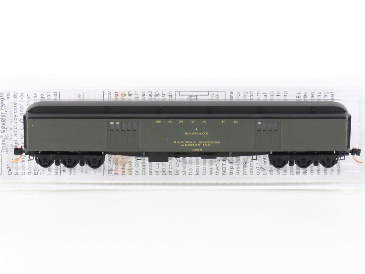 N Scale Micro-Trains MTL 14700040 ATSF Santa Fe Express Baggage Passenger #1809